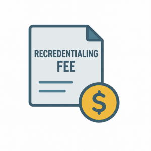 Recredentialing Fee